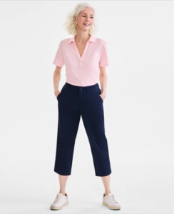 Macy's - Style & Co. Comfort Waist Capri Pants